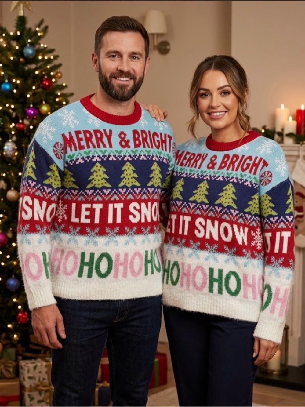 Ugly Christmas Sweater Large L